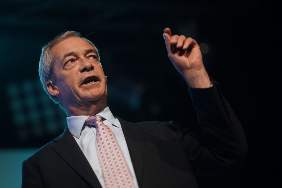 Nigel u200bFarage said he aims for Reform to become the 'biggest political party in this country'