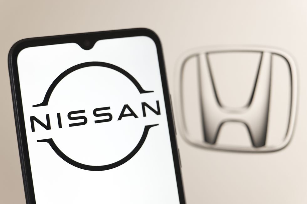 Nissan and Honda logo