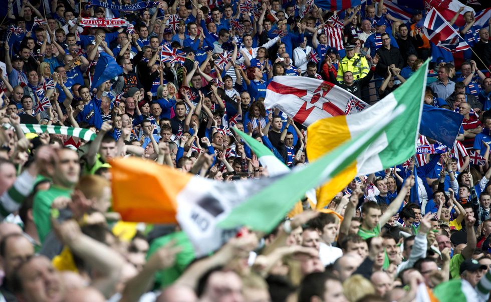 Northern Ireland's flag row reaches Glasgow for the Old Firm