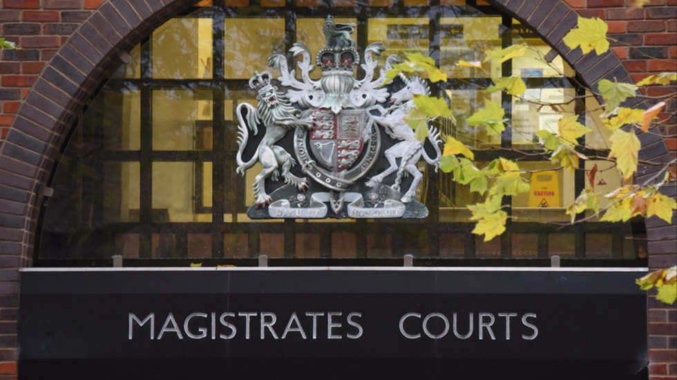 Norwich Magistrates' Court sign