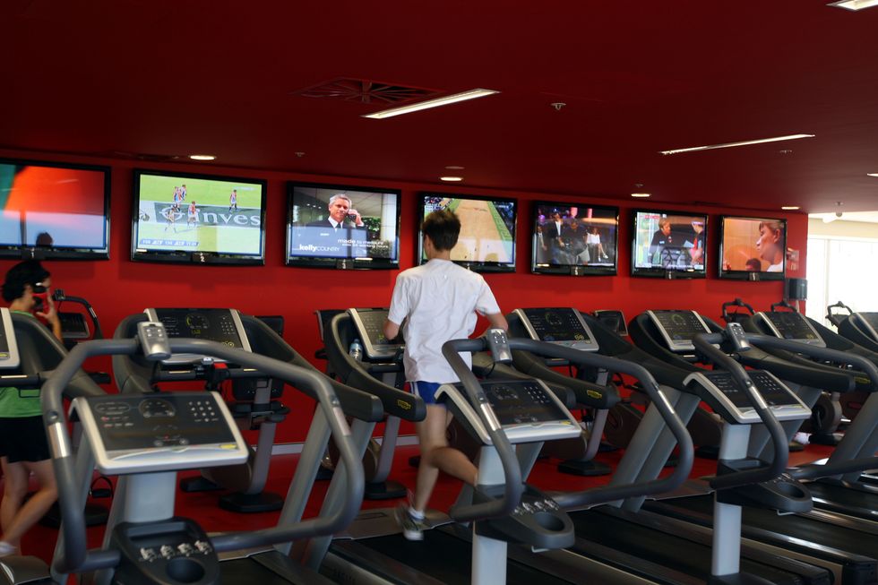 Not many people view running on a treadmill as a sport