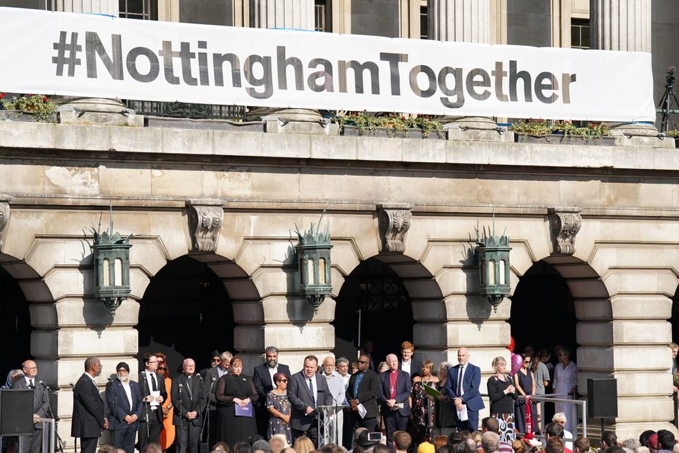 Nottingham City Centre tribute