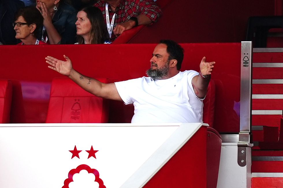 Nottingham Forest owner Evangelos Marinakis