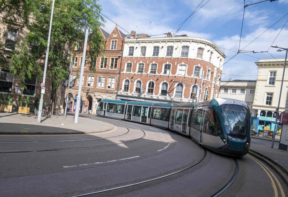 Nottingham tram