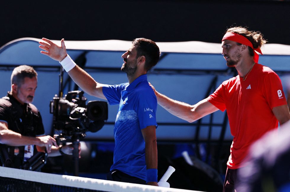 Novak Djokovic Alexander Zverev