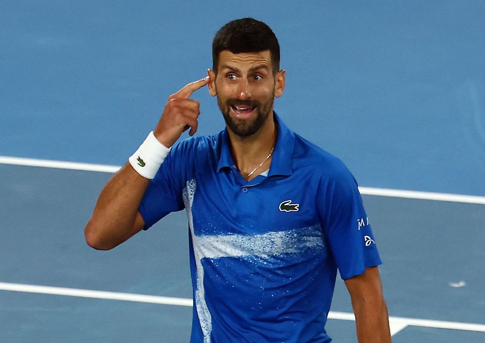 Novak Djokovic is not a crowd favourite in Australia