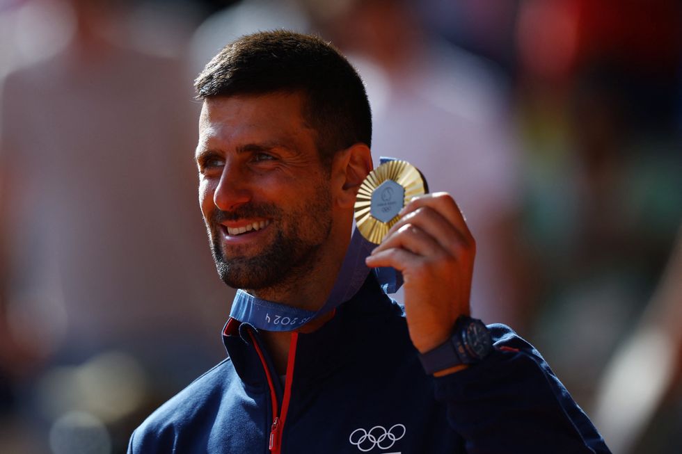 Novak Djokovic Paris Olympics