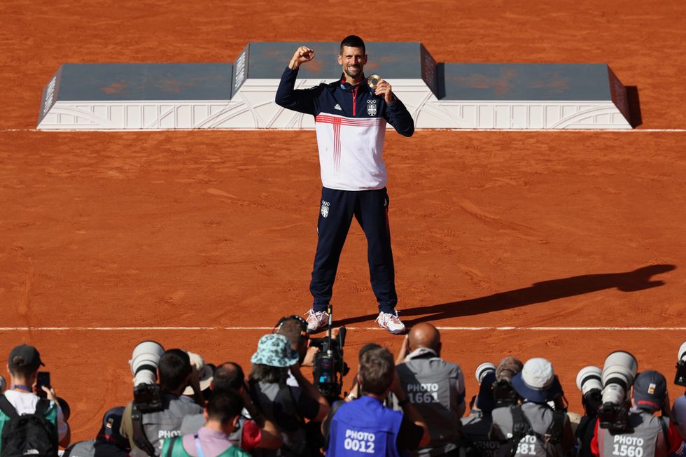 Novak Djokovic Paris Olympics