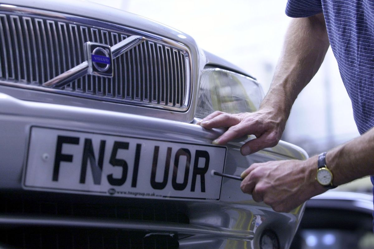 Drivers warned of new changes when buying personalised number plates