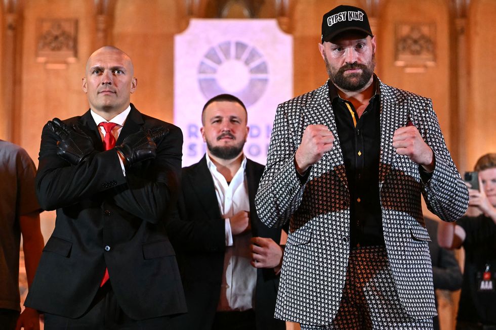 Oleksandr Usyk and Tyson Fury face off again on December 21