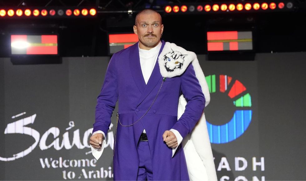 Oleksandr Usyk is the defending champion