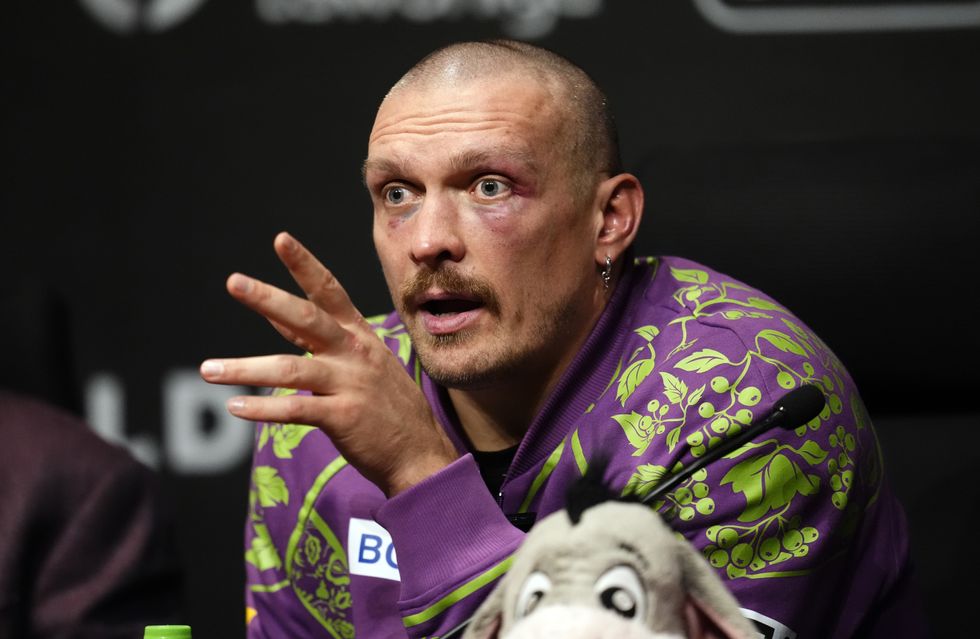 Oleksandr Usyk Tyson Fury