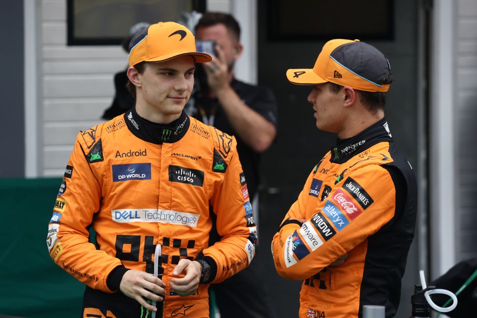 Oscar Piastri was given the place back by Lando Norris