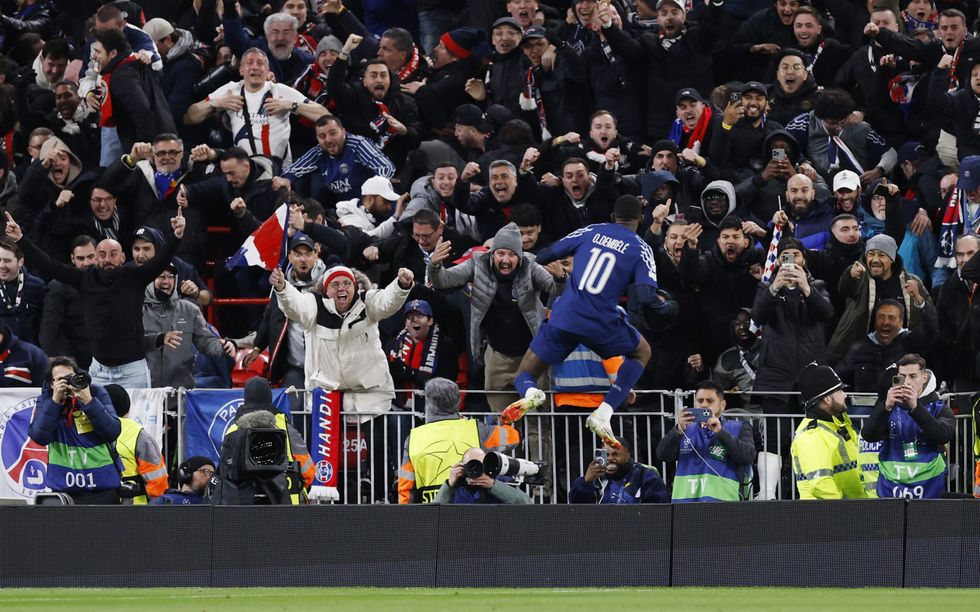 Ousmane Dembele PSG Champions League Liverpool