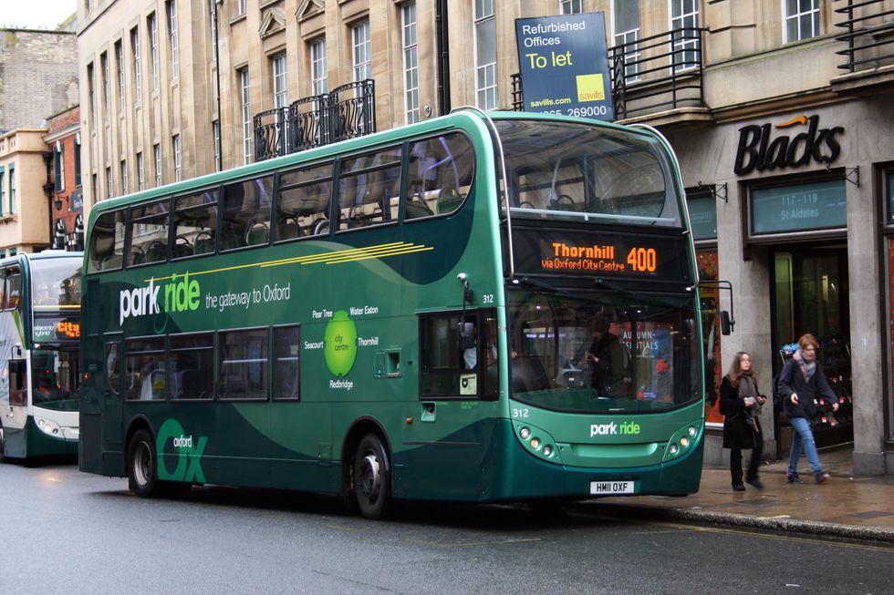 Oxford Bus Company vehicle (stock)