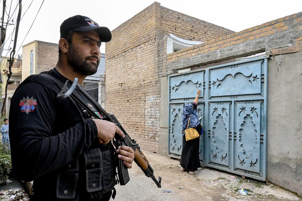 Pakistani police officer