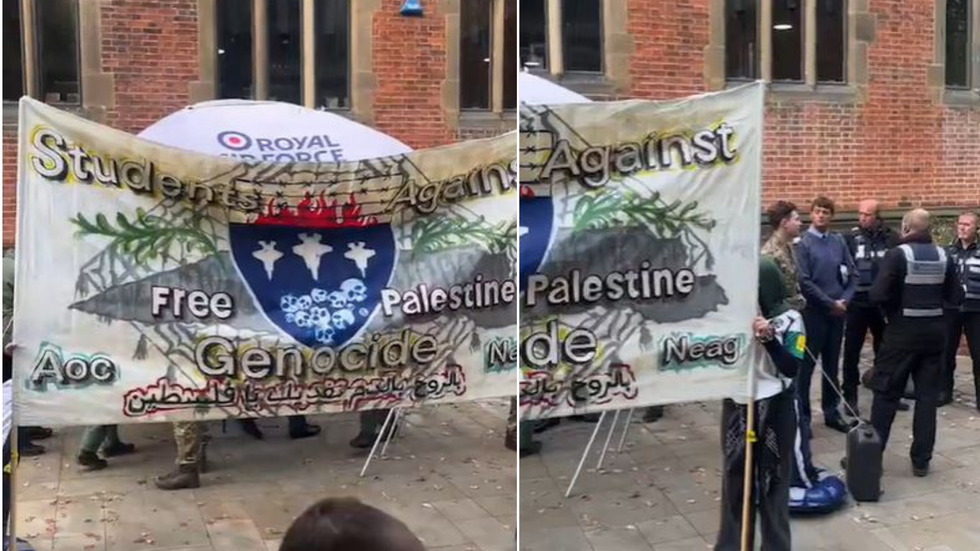 Palestine protest University Newcastle