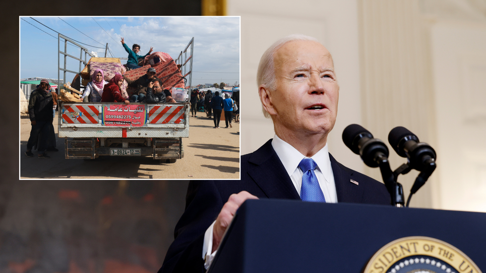 Joe Biden orders END of deportations of Palestinians while 'civilians ...