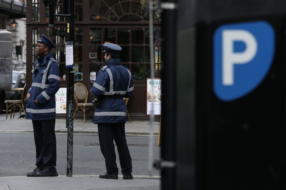 Parking wardens