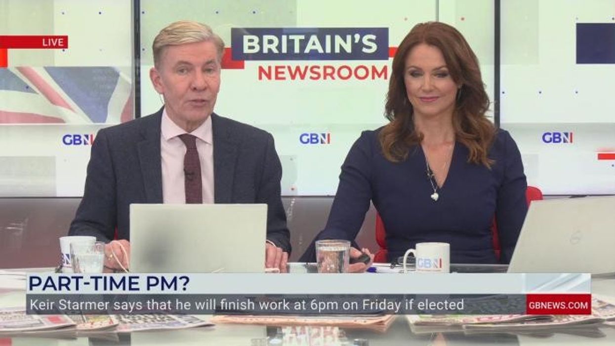 WATCH: GB News debate kicks off over 'part-time PM' Sir Keir Starmer