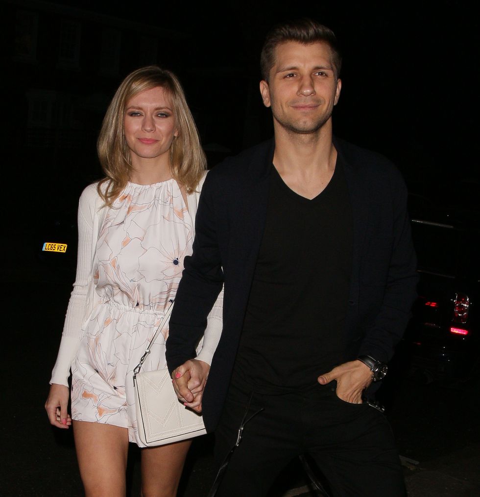 Pasha Kovalev and Rachel Riley