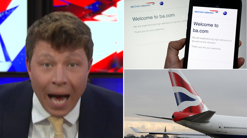 Patrick Christys and British Airways