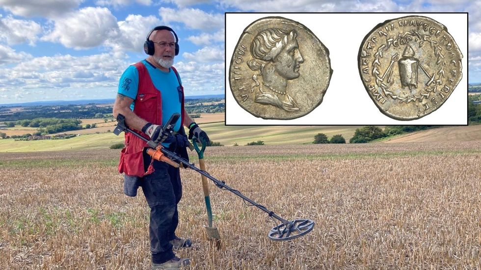 Paul Capewell and rare Roman coins