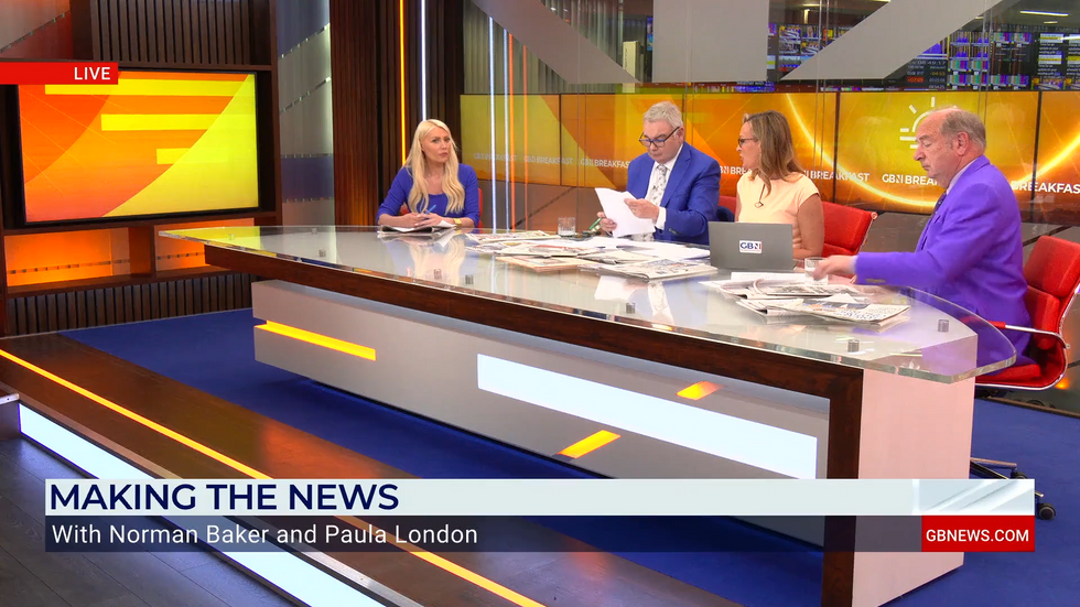 Paula London, Eamonn Holmes, Isabel Webster and Norman Baker