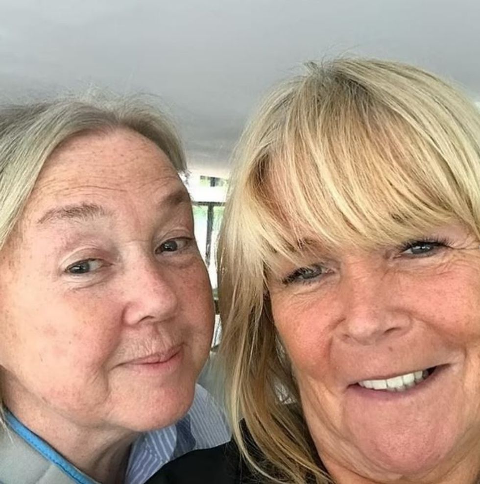 Pauline Quirke and Linda Robson