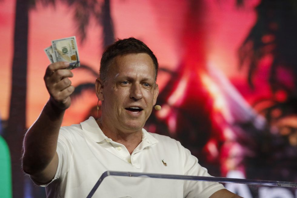 PayPal founder Peter Thiel