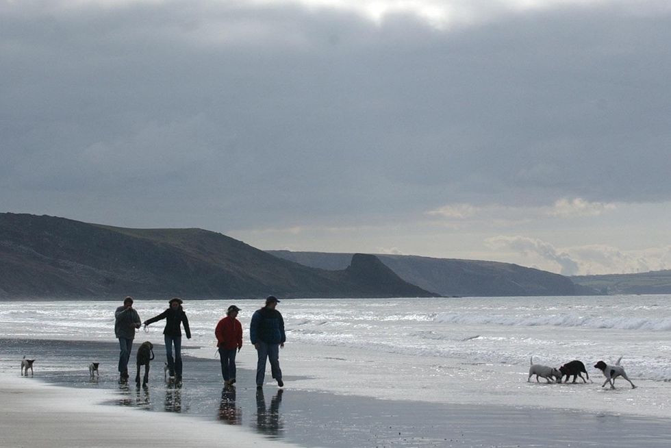 Pembrokeshire beach