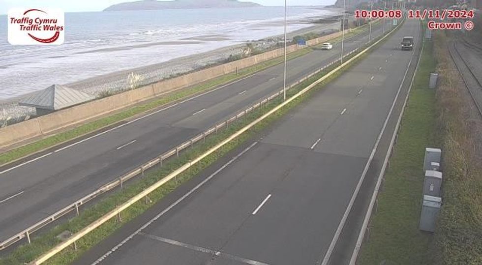 Penmaenmawr (Westbound) on the A55