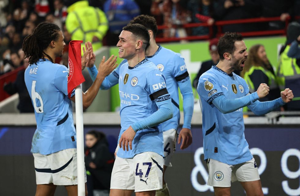 Pep Guardiola Man City Brentford