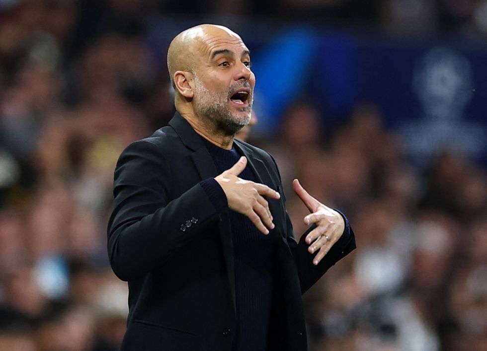 Pep Guardiola Real Madrid Man City