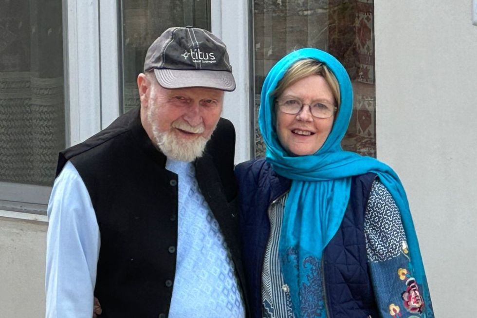 Peter Reynolds, 79, and his wife Barbie, 75, were arrested on February 1 as they were returning to their home