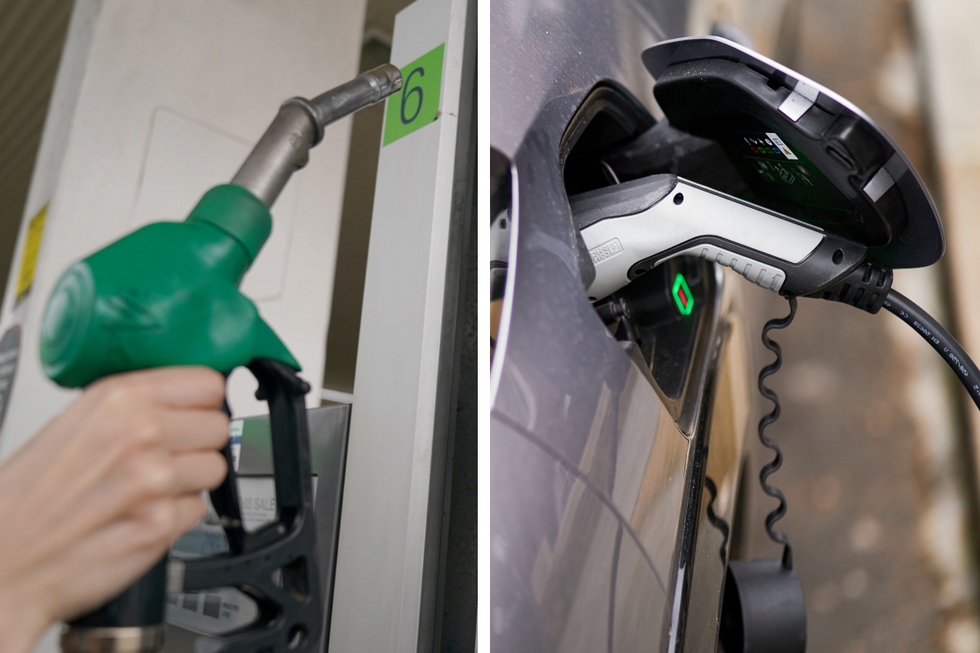 Petrol drivers forced to pay £700 a year extra as electric cars are ...