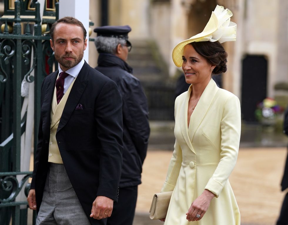 Pippa and James Middleton