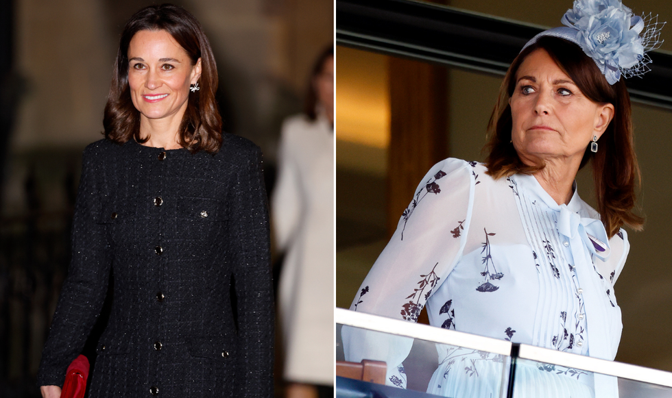 Pippa Middleton and Carole Middleton