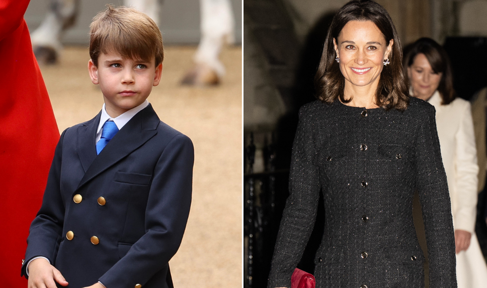 Pippa Middleton and Prince Louis