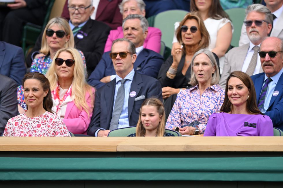 Pippa Middleton, Princess Charlotte and Kate Middleton