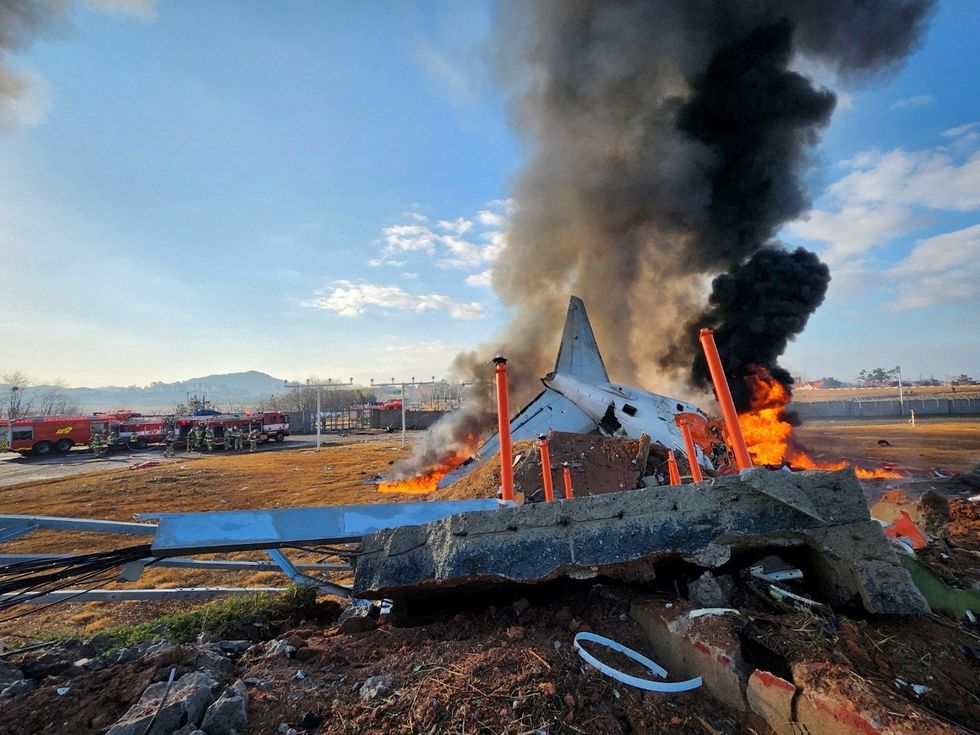 Plane crash South Korea