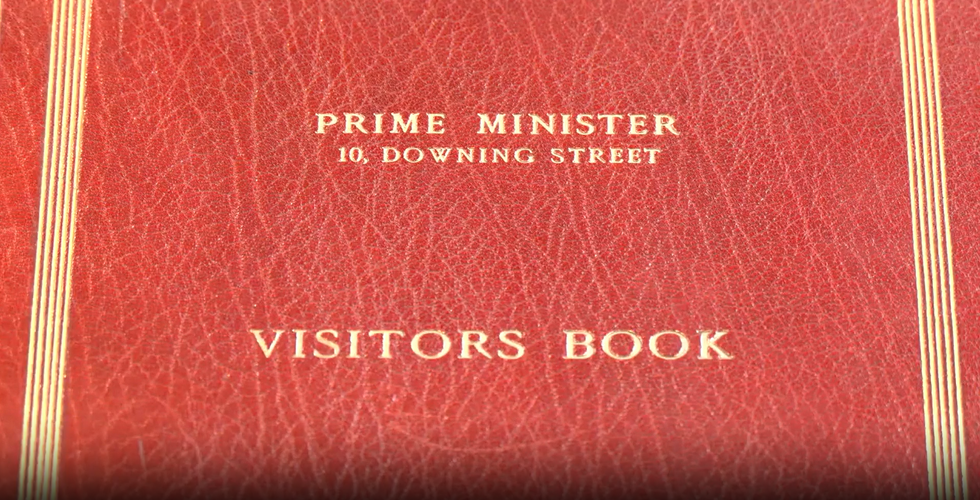 PM Visitors Book