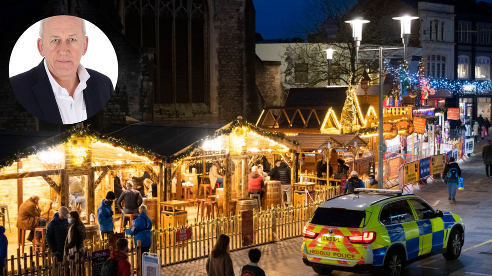 POlice Christmas markets Peter Bleksley