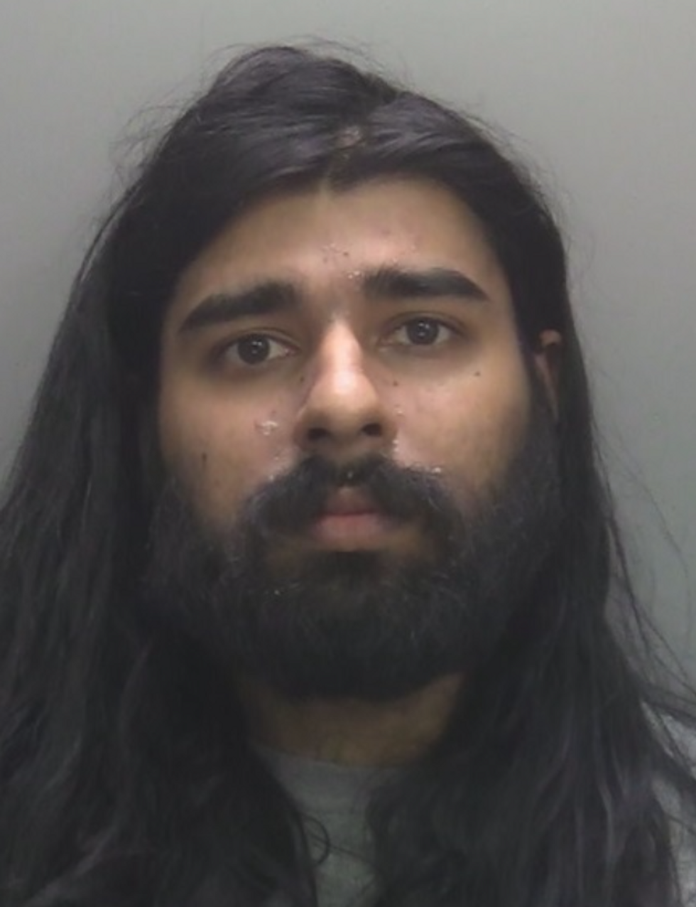 Police mugshot of Hari Mann