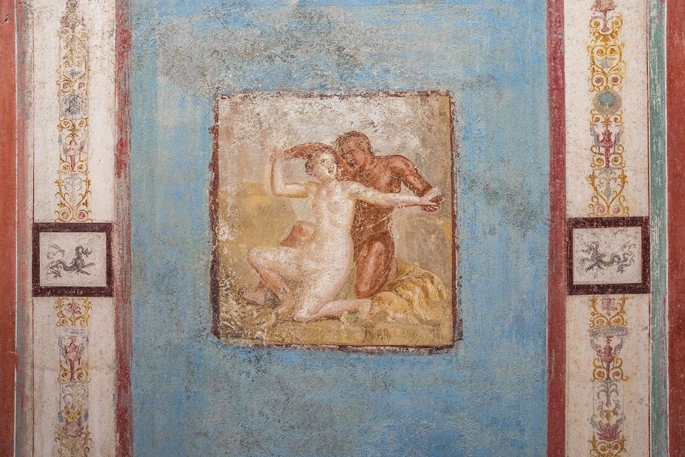 Pompeii erotic fresco