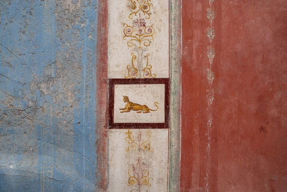 Pompeii fresco