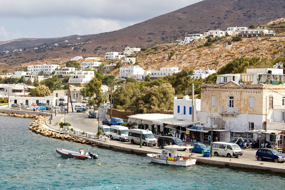 Port of Ios, the Cyclades, Greece