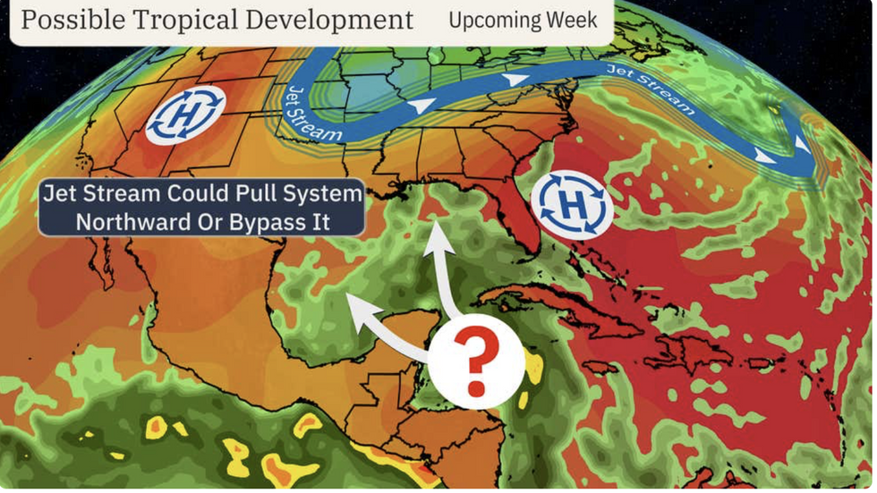 Possible tropical development