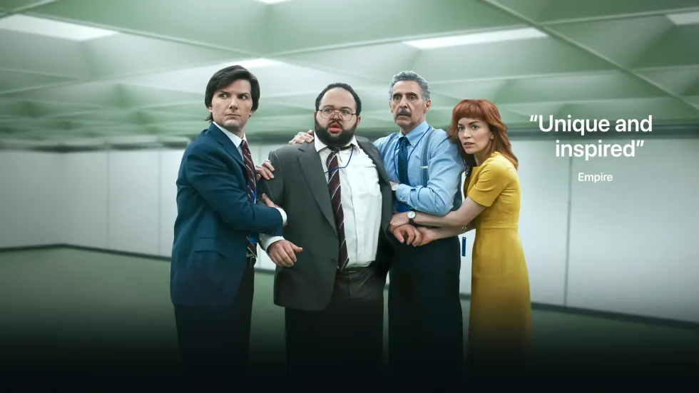 poster for season 2 of severance on apple tv plus