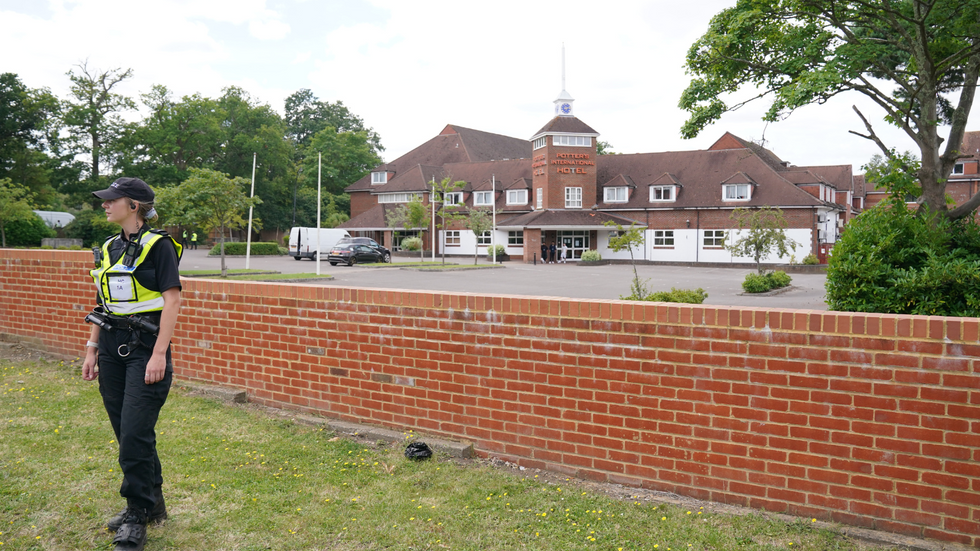 Potters International Hotel, a migrant hotel in Aldershot